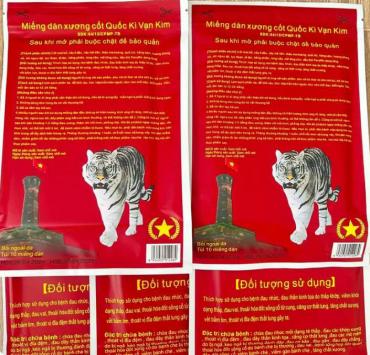 Cao Dán Quốc Kỳ Vạn Kim gói 10 miếng